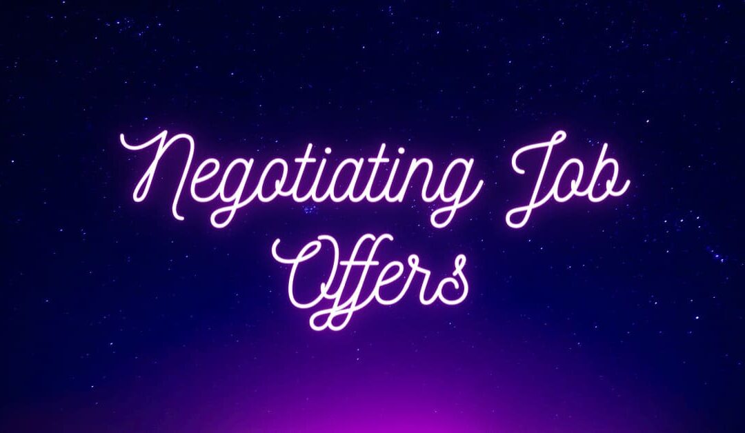 Negotiating Job Offers: Techniques for Securing Favorable Employment Agreements